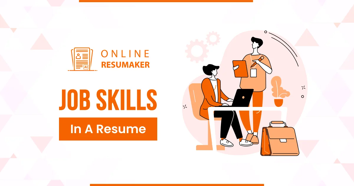 How to List Job Skills in a Resume - Example and Tips | OnlineResumaker